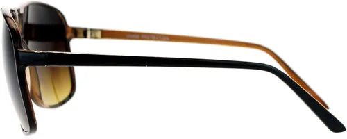 Vista 3 de SA106 Lentes de sol deportivas para hombre de plástico fino y grande