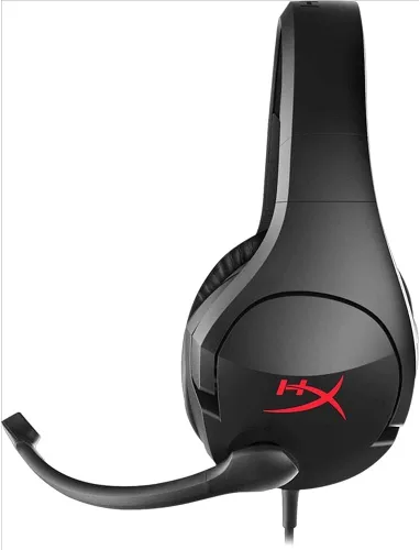 Vista 9 de Auriculares de gaming, de HyperX, Cloud, para PC, Xbox One, PS4, Wii U, Nintendo Switch (HX-HSCS-BKNA), Negro