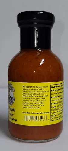Vista 2 de Todd Bosley famosa salsa picante de trufa negra