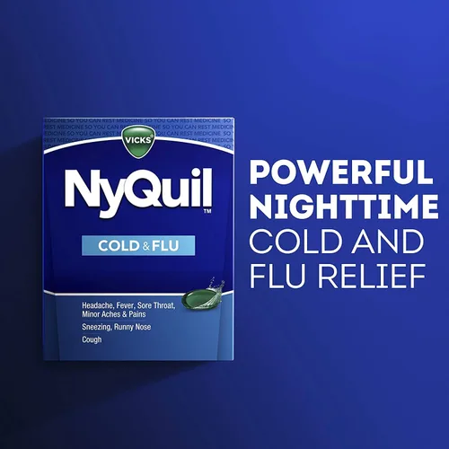 Vista 2 de Nyquil Liquicaps 16ct DXM Tamaño 16ct Nyquil Liquicaps 16ct