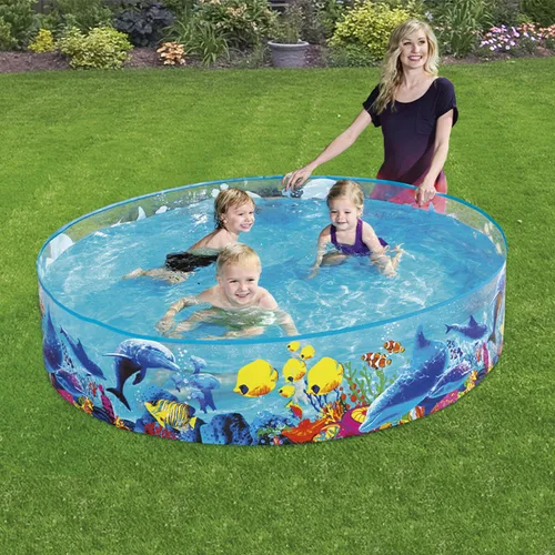 Vista 4 de Bestway Piscina Rigida Infantil PVC Marina 183x38 cm +2 Años Jardin 55030