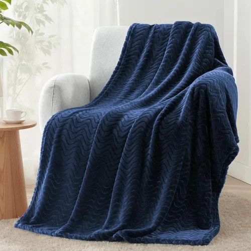 Vista 39 de Exclusivo Mezcla Large Fleece Throw Blanket for Couch, Sofa, Pink Rosa