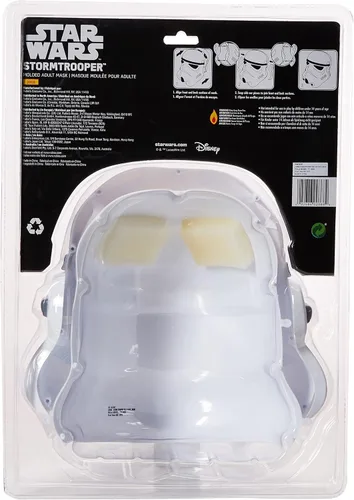 Vista 3 de Star Wars Stormtrooper Deluxe - Máscara para adultos