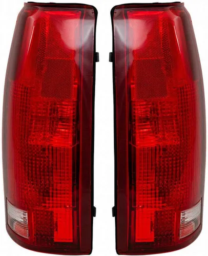 Vista 6 de Para Cadillac Escalade Luz Trasera 1992-2000 Unidad de montaje trasera del lado del conductor GM2808108 16506355