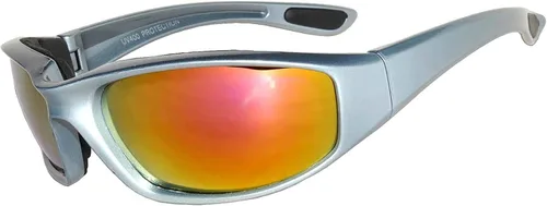 Vista 11 de OWL Gafas de espuma acolchadas para motocicleta, lente transparente con espejo ahumado