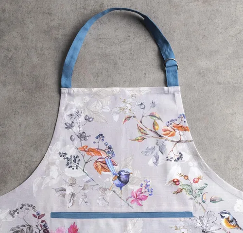 Vista 1095 de Maison d' Hermine Delantales para mujer con bolsillo, 100% algodón (27.50 x 31.50 pulgadas)