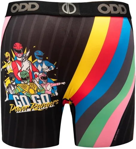 Vista 2 de Odd Sox Calzoncillos tipo bóxer para hombre, Transformers, G.I. Joe, Power Rangers