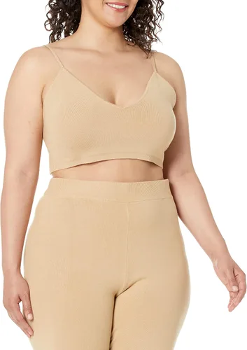 Vista 4 de The Drop Miya - Bralette tipo suéter para mujer