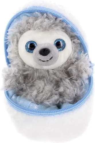Vista 10 de Snowball - Huevo sorpresa con cremallera – 6 pulgadas – Lindo y suave surtido de juguetes de peluche para amigos, familia de todas las edades