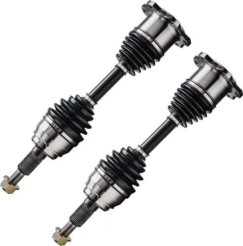 Vista 30 de Detroit Axle - 2 ejes CV delanteros para Chevy Silverado 1500 2007-2018, GMC Sierra Suburban Yukon XL 1500 Avalanche Cheyenne Cadillac Escalade ESV