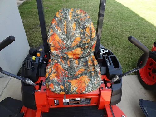 Vista 4 de Durafit - Fundas de asientos para tractores Kubota MX4800, MX5000, MX5200, MX5400, MX5800, M5660 SUH/SUHD, Z221R, Z231 y cortacésped sin giro