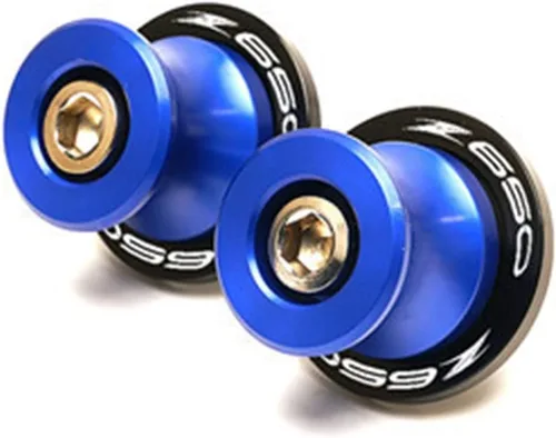 Vista 17 de Tornillos de soporte deslizante para carretes de basculante CNC de motocicleta de 0.315 in para Kawasaki Z900 Z 900 Z650 Z 650 2017-2022 2021 2020