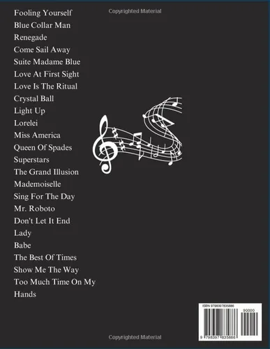 Vista 2 de Styx SongBook Collection of 23 Songs( Piano, Vocal, Guitar)