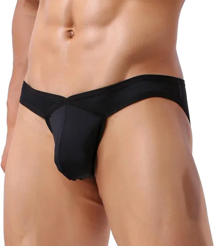Vista 2 de Summer Code Calzoncillos sexys de micro malla para hombre, ropa interior suave y transpirable