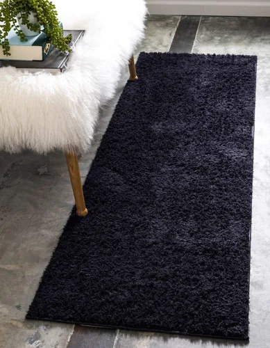 Vista 31 de Unique Loom Studio Colección Solid Shag - Alfombra Urbana Moderna Super Suave y de Felpa