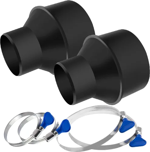 Vista 14 de POWERTEC 70136 cono reductor de 4" a 2-1/2".