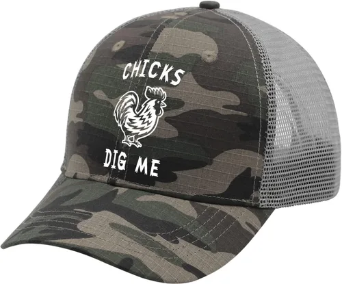 Vista 2 de Gorras de béisbol Chicks dig me Dad Hat, gorra vintage para hombre