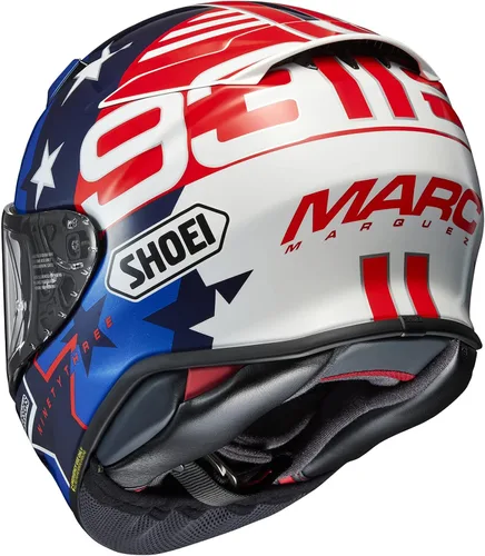 Vista 3 de Shoei RF-1400 Marquez American Spirit - Casco integral para motocicleta