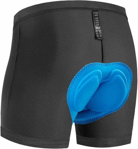 Vista 2 de Przewalski Pantalones cortos de ciclismo para hombre, 23D, acolchados, para bicicleta, MTB Liner