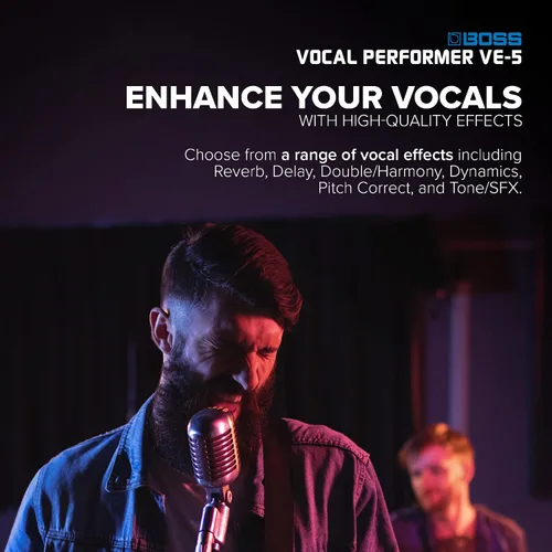 Vista 3 de Boss VE-5 procesador de efectos, ejecutante vocal