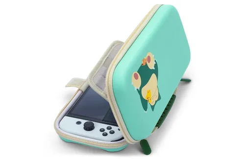 Vista 9 de PowerA Protection Case for Nintendo Switch OLED Model, Nintendo Switch or Nintendo Switch Lite - Pokémon Snorlax & Friends