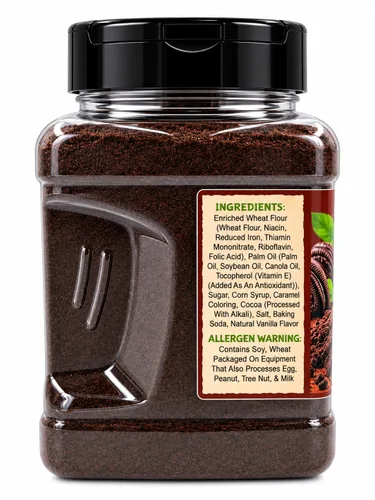 Vista 8 de Polvo de Galleta de Chocolate "Dirt" Cobertura para Helado y Decoración de Postres por Dasher's Spice & Beans 9 oz.
