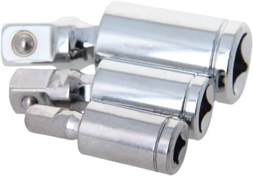 Vista 2 de Utoolmart Enchufes de junta de rotación de 360 grados, convertidor de adaptador de enchufe universal de 3 piezas, 1/2 pulgada, 3/8 pulgadas, 1/4