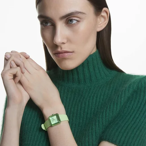 Vista 4 de Swarovski Lucent Crystal Watch Collection, Green Crystals, Pink Crystals