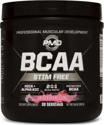 Vista 12 de PMD Sports BCAA - Aminoácidos sin estimulación – Mejor rendimiento de entrenamiento, recuperación mejorada, energía diaria, constructor muscular