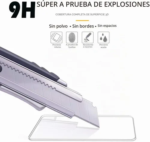 Vista 3 de (3 unidades) Compatible con Xiaomi Redmi Note 11 Pro 5G + 4G (Xiaomi Redmi Note 11 Pro+ 5G + 4G) Protector de pantalla de vidrio templado