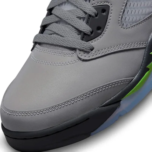 Vista 8 de Jordan 5 Retro Green Bean SilverGreen Bean-Flint Grey DM9014 003 PlataVerde Bean-Flint Grey