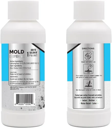 Vista 6 de Paint-Guard - Aditivo de pintura para defensa de moho y moho (tratamiento de 1 galón)
