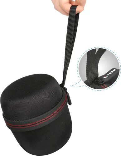 Vista 5 de LTGEM - Funda compatible con Ultimate Ears WONDERBOOM 4 / Play / 3/2 altavoz portátil impermeable, color negro