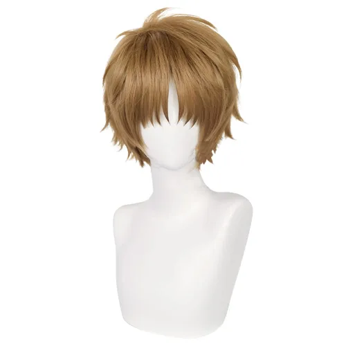 Vista 4 de Sakura - Peluca para cosplay de color granate (SAKURA))