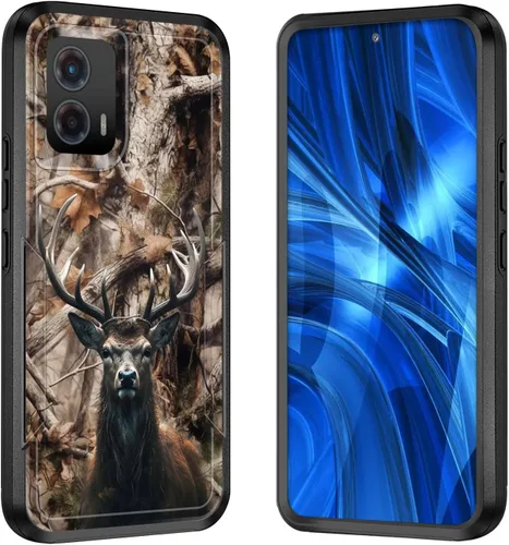 Vista 180 de Funda para Moto G Power 5G 2023, [probada contra caídas de grado militar], resistente, resistente, resistente, a prueba de golpes, funda protectora