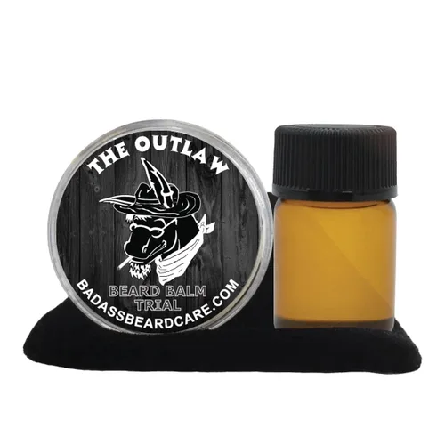 Vista 14 de Badass Beard Care Paquete de prueba de aceite y bálsamo para barba para hombres, Havana Haze, ingredientes naturales, mantiene la barba y el bigote