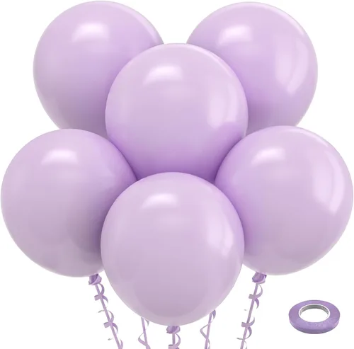 Vista 90 de Bezente Globos Naranjas de Látex para Fiestas - Paquete de 150 Globos de Helio Naranjas Mate Pequeños de 5 Pulgadas para Decoraciones de Fiestas