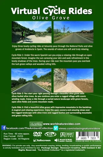 Vista 2 de Paseos virtuales en bicicleta - Olivos Groves Spain - Para entrenamiento en interiores, cinta de correr y correr