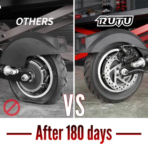 Vista 4 de Repuesto de neumático o tubo interior y neumático de 10 x 2.50 para scooters eléctricos inteligentes de equilibrio automático, aerotabla se adapta a