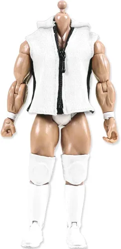 Vista 6 de Juego de 5 sudaderas con capucha sin mangas para figuras de acción de lucha libre, multicolor, Varios
