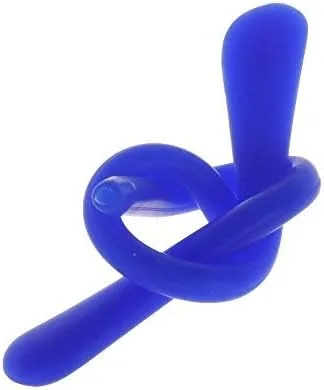 Vista 3 de 5 pares de puntas de silicona para lentes de oído, piezas de calcetín de oído, reemplazo de tubo para piernas de gafas de metal fino