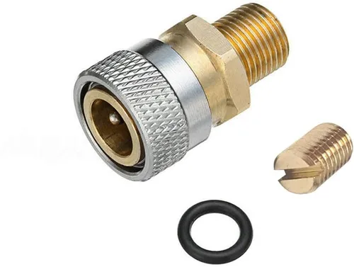 Vista 7 de Conector BSPP de 1/8 a 0.315 in Plug Fill Nipple Foster Set de desconexión