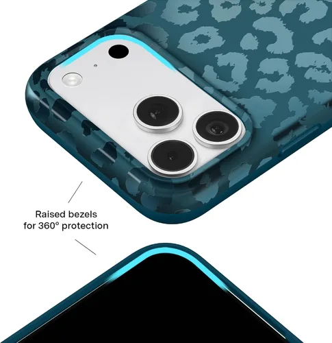 Vista 65 de VELVET CAVIAR Funda para iPhone 15, compatible con MagSafe, probada contra caídas de 10 pies, fundas protectoras de diseño, leopardo color rosa