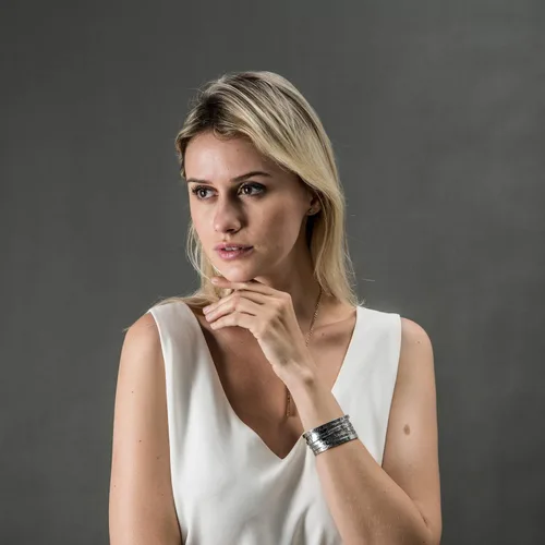 Vista 6 de Joycuff - Pulsera conmemorativa de recuerdo para mujer