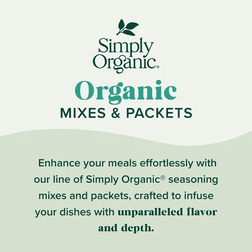 Vista 6 de Simply Organic Mezcla de condimentos, tacos de pescado, 1.13 oz