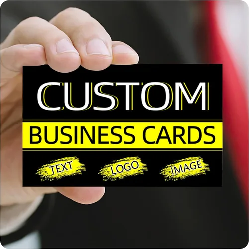 Vista 18 de Tarjetas de visita personalizadas con tu logo, personalizables 100 piezas de impresión de doble cara, personalizadas para pequeñas tarjetas de 300