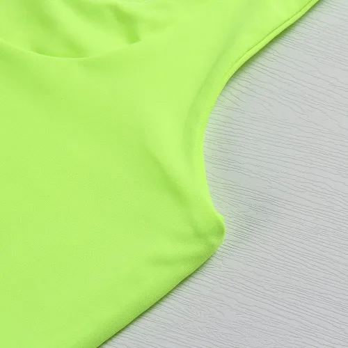 Vista 7 de Artfish - Camiseta corta casual y básica con tirantes delgados y cuello cuadrado, sin mangas, de doble capa, ombliguera para entrenamiento