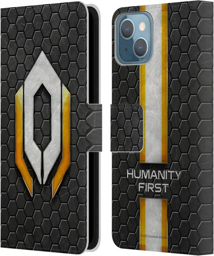 Vista 107 de Head Case Designs Funda de piel con licencia oficial de EA Bioware Mass Effect Cerberus Logo Graphics tipo cartera compatible con Apple iPhone 11