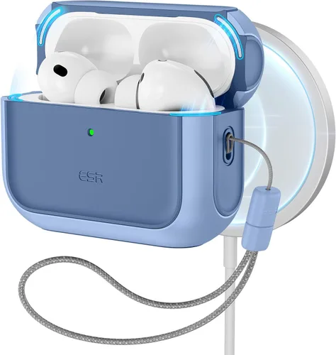 Vista 18 de ESR Funda para AirPods Pro 3, compatible con AirPods Pro de 3ª generación (2025), compatible con MagSafe, cubierta de protección completa contra