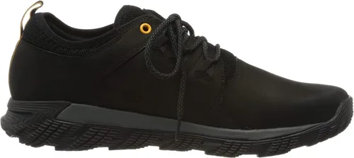 Vista 6 de Caterpillar P723551 - Zapatillas de deporte de piel electrochapada, color negro